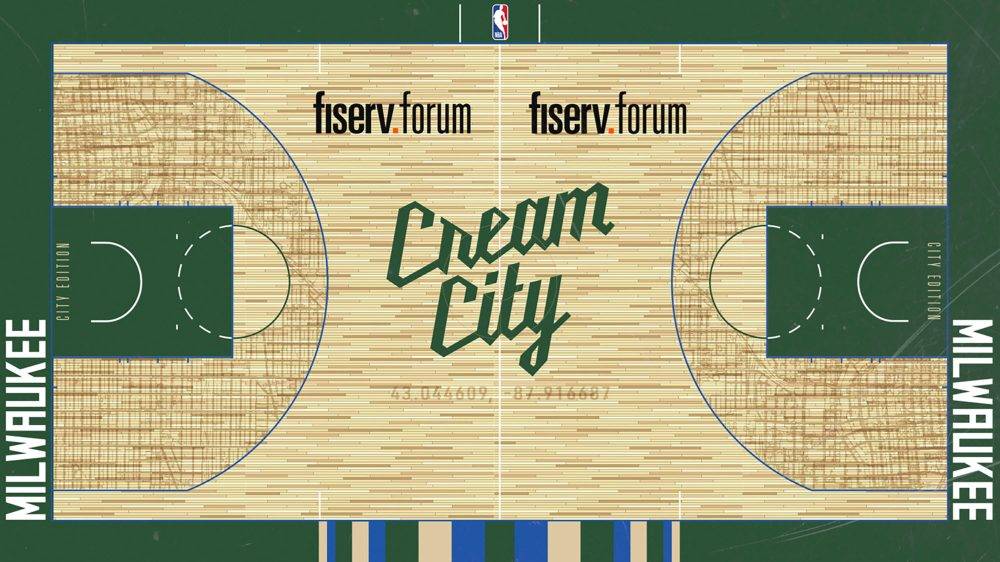 密尔沃基雄鹿队重启奶油城城市版队服