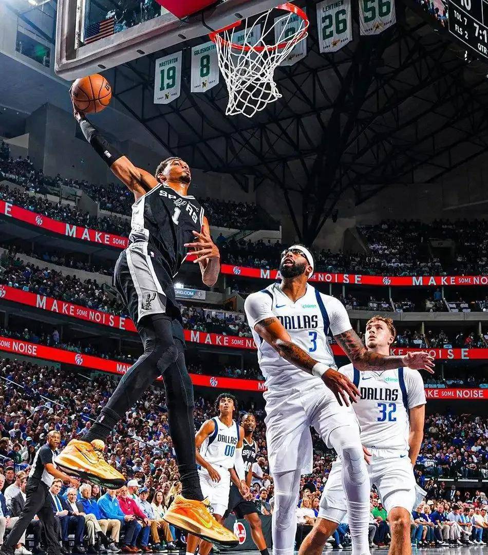 5x5数据NBA第三人！文班亚马：盖帽三双+准三双，现役第一人